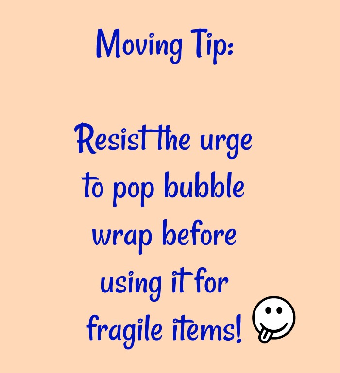 Important moving tip