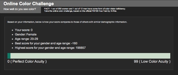 color vision test