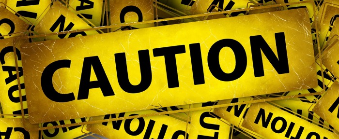 caution sign