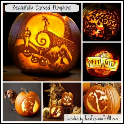 The Best Carved Pumpkins - Jess Explains It All