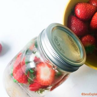 Have you ever wondered if you could get more milage out of your produce? Learn how to make strawberry water to make your strawberries go a little further!