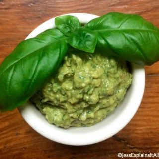 Avocado Pesto? Yes please! Check out my recipe for a delicious and creamy avocado pesto. It's vegan and gluten free too!