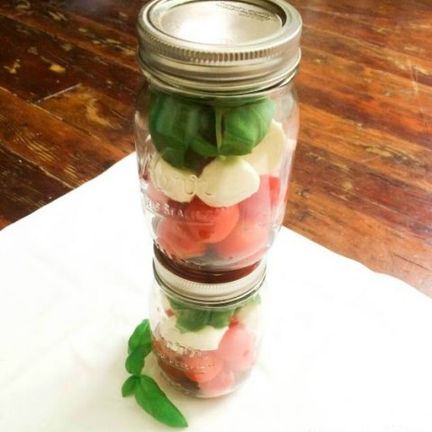 Caprese Salad in a Jar