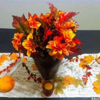 Looking for a fun, festive, fall project to wow any visitor to your home? Check out my tutorial for this quick and easy DIY Fall Tablescape!
